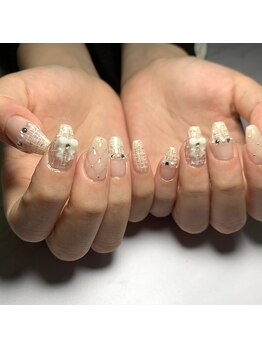 アズネイル 大宮(AZU NAIL)/ツイードネイル