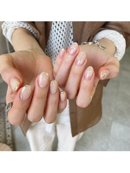 プチナノ(petitnano)/ニュアンスorフレンチネイル