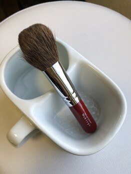 ルナレーナ化粧品 西鉄グランドホテル店/やわらか～い　リス毛のブラシ