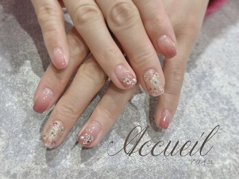 アクイユ 銀座店(ACCUEIL)/押し花ネイル
