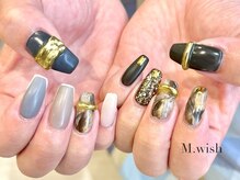 エムウィッシュ アヴァンス メルサ栄店(M.wish Avance)/マット　ニュアンスネイル