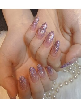 ココネイル(coco nail)/チップ長さワンカラーネイル