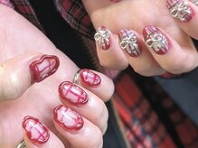 つめノさき/バレンタインネイル