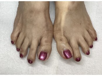 ジェイリン美容サロン/夏に向けてのフットネイルケア