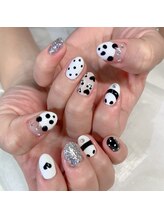 桜ネイルサロン/パンダネイル