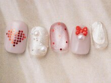 アイネイルズ 天神今泉店(I-nails)/ホロハートマグラメ