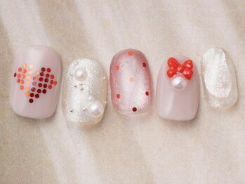 アイネイルズ 天神今泉店(I-nails)/ホロハートマグラメ