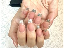 Reauty nail/ガラスフレンチ