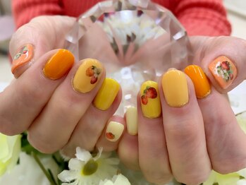 プルミエ ネイル(Premier Nail)/いちごネイル♪