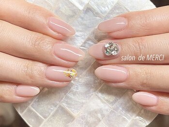 サロン ド メルシー(Salon de MERCI)/左右ワンポイント☆