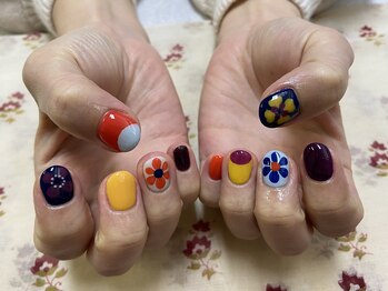 フラワーネイル