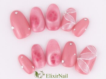 エリクサーネイル 五反田(Elixir Nail)/定額c やり放題／クーポン使用