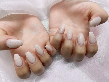 モルフォネイル(Morpho nail)/#冬ネイル#大人可愛いネイル