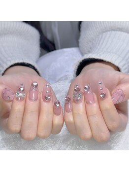 クイーンズビューティーサロン 新宿本店(Queen's beauty salon)/チップ長さ出しアートやり放題