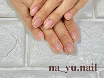 ナユネイル(na_yu.nail)/自爪風クリアネイル 175