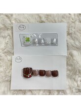 はあとねいる 東川口店/3月店舗限定フットデザイン