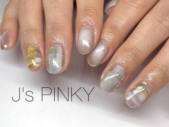 チェックネイル