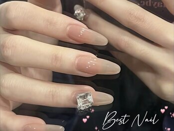 ベストネイル 大宮東口店(Best Nail)/チップ長さだしワンカラー