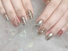 クイックスカルプ 高田馬場(Quick Sukarupu)/存在感抜群！ブラウン×ラメ