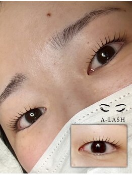 エーラッシュ(A-Lash)/一重さんのカールデザイン