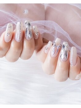 カラフル パレット(COLORFUL PALETTE)の写真/【アクリル・ジェル・チップの長さだし対応◎】亀裂/欠け/爪が弱い/短い等のお悩みもお任せ下さい！