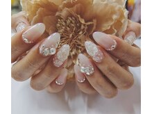 ネイルサロンミキ 横浜(MIKI)/手描3D花 超 ゴージャススカルプ