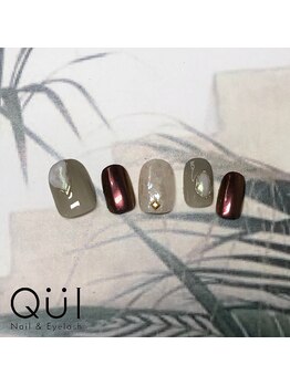 クワイ(Qui)/くすみカラーネイル