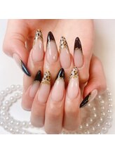 ビューティーアップ 池袋(Beauty Up)/レオパードフレンチネイル♪