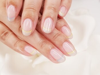 キープ ネイルサロン(KEEP)/春フレンチ♪