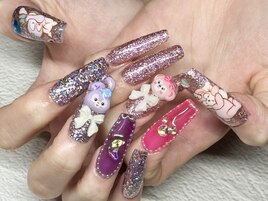 推し☆キャラクターネイル☆