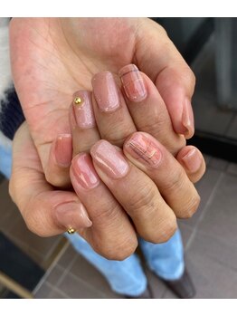 白べぇーっ 本店 湊町店/☆チェックネイル☆