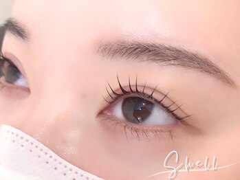 シェル 松戸(Shell)の写真/眉毛もまつ毛も1度に整えたい方にオススメ【人気No.1】まつ毛パーマ+美眉ワックス ￥12000→￥9500[松戸駅]