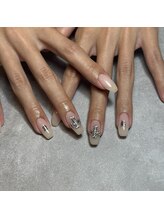 ネイルサロン アンド スクール ルアン(Luan)/クロム×ちゅるん