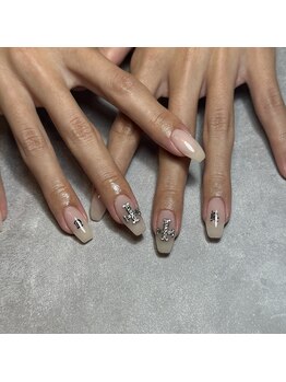 ネイルサロン アンド スクール ルアン(Luan)/クロム×ちゅるん