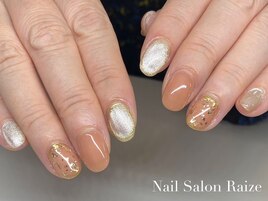 ニュアンスネイル/透け感ネイル