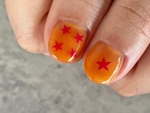 ネイル アトリエ コモード(nail atelier Comodo)/推し活ネイル [ドラゴンボール]