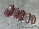 桜ネイル¥15400