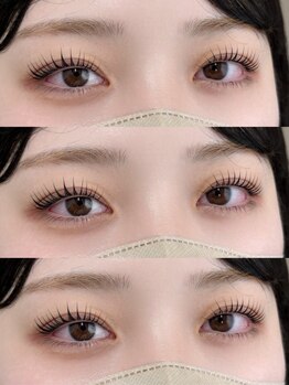 サロン スミレ(salon sumire)の写真/選べるまつ毛パーマで理想の目元に!メーテル/次世代カール/Uカール等からぴったりのデザインをご提案◎