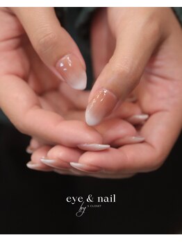 アイアンドネイルバイエスクローゼット(eye&nail by S CLOSET)/aoi担当 エアブラシネイル