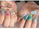 ネイルサロン エムアンドエヌ(nail salon m&n)の写真/《素早い＆キレイ》細かいアート～痛ネイルまで幅広くステキにプロデュース致します♪納得のクオリティー★