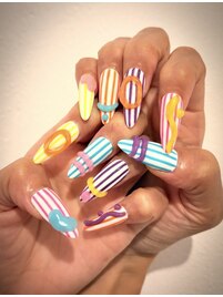 担当:渡邉　@shio_nail.nes