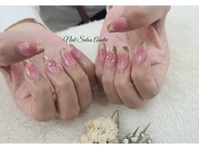 ネイルサロン アミティエ(Nail Salon Amitie)/*チーク×マグネットフレンチ＊