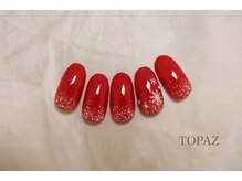 トパーズ 恵比寿(TOPAZ)/雪の結晶［恵比寿ネイル］
