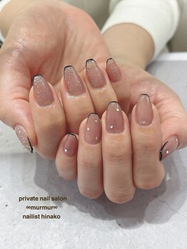 プライベート ネイルサロン マーマ(murmur)/スキニーフレンチ