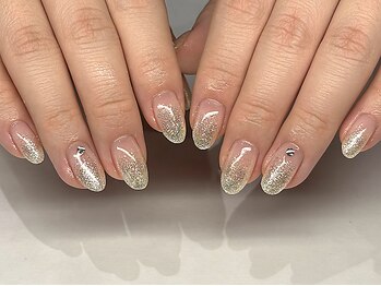フィロンネイル たまプラーザ店(filonnail)/ラメグラデーション