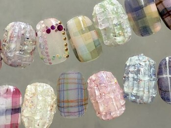 マノン 北堀江(Manon)の写真/圧巻のバリエーション！人気のマグネット多数ご用意♪センスの良いスタッフがパーツ風にジェルで再現★