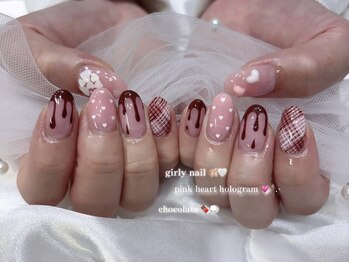 シエル(Ciel)/バレンタインネイル