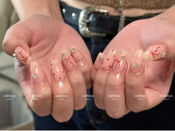 カトレアネイル 吉祥寺(Cattleya Nail)の写真/シンプル系～華やかデザインまで◎通い続けやすい価格なのであなたも気軽にネイルチェンジ☆モチの良さも◎
