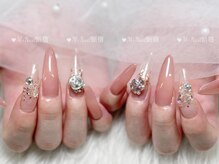 エムプラスネイル 新宿(M+Nail)/長さ出し★持ち込み