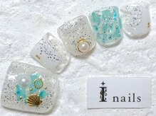 アイネイルズ 新宿店(I nails)/ターコイズシェル